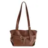 Bolso de Hombro Grande de Nuevo Estilo para Mujer 2025 Otoño Bolso Grande para Viajes Diarios Tendencia de Moda Bolso Tote Minimalista para Mujer