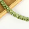 Encaje festoneado de borde verde matcha con cinta de satén de poliéster para dobladillo de ropa, accesorios DIY, pasamanería elástica larga con descuento