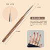 Set de Pinceles para Manicura Estilo Japonés Profesional Pintado Lápiz de Línea de Tracción Flor Difuminada Degradado Francés Lápiz de Terapia de Luz Herramienta Especial