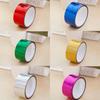Fita laser handmade diy flash casamento brilhante casamento fita decorativa galvanizado banhado a ouro embalagem da caixa de presente