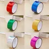 Cinta Láser Hecha a Mano Bricolaje Cinta con Purpurina Decoración de Boda Cinta Dorada Galvanizada Empaquetado de Cajas de Regalo