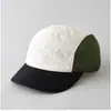 Nueva Gorra de Béisbol de Malla de Secado Rápido de Cinco Piezas para Hombres y Mujeres con Costuras Transpirables de Color Contrastante Gorra Casual Versátil