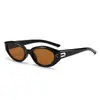 Gafas de sol retro de ojo de gato de alta gama estilo Hong Kong para mujer, adelgazantes, ultraligeras, con protección UV