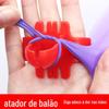 Nó de balão de látex, ferramenta de amarração de balão, decoração de festa de aniversário de casamento, nó de balão