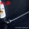 4.8*200 Atadura Fija con Cabeza Negra Montada con Tornillo M5 Apertura Atadura de Nylon Fija para Agrupación de Cables