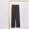 Pantalones Rectos Lulu, de Tacto Nude, de Cintura Alta con Cordón, Pantalones Largos Adelgazantes Sueltos de Cintura Alta para Mujer, Pantalones de Yoga, Deportes y Fitness