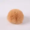 8cm Bola de Pelúcia Bola de Pelo Falso de Coelho Rex Artificial Colorida Fofa Acessórios de Joias DIY Pingente Fabricante Atacado