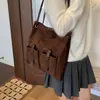 Bolso Cruzado Bolso de Mano Retro Hombro Único Versátil Gamuza 2026 Nuevo Bolsillo Tote Viajes Cotidianos Gran Capacidad Bolso Mujer