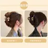 Presilha Redonda de Bola de Alta Qualidade, Fashion e Simples, Volume para Cabelo Feminino, Presilha de Tubarão para Meio-Preso, Grampo na Parte de Trás da Cabeça, Novo Estilo 2025