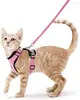 Productos para Mascotas Correa de Pecho Transpirable para Gatos Reflectante Anti-rotura Correa para Caminar Gato Libre Correa para Gato Correa de Pecho para Perro Pequeño