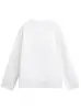 Camiseta de Manga Larga con Cuello Redondo y Diseño de Bordado Simple Nanxia Spring para Hombre, Top Versátil de Corte Holgado Retro para Pareja