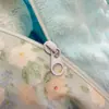 Novo Conjunto de Roupa de Cama de Veludo de Feijão de Algodão Conjunto de Quatro Peças Algodão Integral Lençol de Elástico Espessado de Veludo de Leite Conjunto de Três Peças Veludo Adicionado para Calor