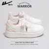 Tênis Feminino Warrior Wxy-Q099N Branco 2026 Novo Estilo Coreano Versátil Esportivo Casual Vibe Style (Magia)
