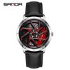 Reloj Sanda 1088 para hombre, resistente al agua, con correa, moderno y elegante, ideal para estudiantes y adolescentes.