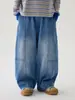 Jeans para Niños 2026 Otoño Nuevo Estilo Pantalones Casuales Versátiles Vintage para Niños Mayores Pantalones Largos Rectos Sueltos