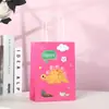 Bolsa de Regalo para el Día del Niño Bolsa de Papel Kraft de Dibujos Animados Bolsa para Llevar Bolsa de Embalaje para Regalo de Fiesta Bolso de Mano