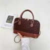 2026 Verano Nuevo Elegante Gran Capacidad Simple Casual Moda Color Sólido Fresco Cruzado Concha de Mano Bolso de Hombro Mujer