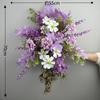 Accesorios de Boda Flores de Simulación Arreglo de Compromiso Decoración Flores Colgantes Escena de Boda Flores Falsas Arco Fondo de Pared de Flores Punto de Flores Flores de Esquina