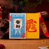 Tendencia de TikTok Billetes Tesoro Estilo Taoísta Dinastía Qing Atrae Dinero y Bendiciones Tarjetas Portátiles Pintadas a Mano Pegatinas para Teléfono y Amuletos