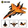 Avión Militar de Aleación de Tirar Hacia Atrás Modelo de Avión J Fighter de Aleación Regalo Juguetes para Niños Adornos para Hornear Transfronterizo