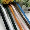 Cinta de Seda Brillante de Colores de 1 cm para Textiles del Hogar, Cojines de Sofá, Fundas de Edredón, Ribete de Sudaderas y Accesorios de Ropa