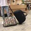 Carro de Lote Directo de Fábrica Bolsa de Viaje Carrito de Maleta Bolsa de Viaje Portátil Grande Bolsa de Lona Moda Impermeable Bolsa de Equipaje