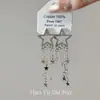 Pendientes de Borla Estrella de Ensueño Galaxia Moda de Lujo Ligero Temperamento Diseño de Nicho Sensación de Alta Gama Colgantes de Pendientes Nuevos Accesorios de Pendientes Mujer