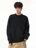 Suéter Han Lu retro estilo japonés de bloques de color para hombre, con un diseño de punto trenzado suave, texturizado y tridimensional, perfecto para otoño e invierno