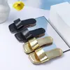 Moda Femenina Primavera y Verano Estilo Simple Sandalias Planas Ligeras de una Sola Tira de Moda Soporte para Envíos Transfronterizos