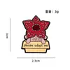 Insignia de Stranger Things Demogorgon Decoración para Mochila Escolar Broche de Aleación Pintado