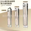 Cortauñas Listos de Fábrica, Set de Tijeras para Uñas, Cortauñas Individual Doméstico para Hombres y Mujeres, Herramientas de Manicura de Boca Oblicua, Set Completo