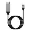 Cabo de Carregamento Tipo C Transfronteiriço para Projeção HDTV HD 4K Mesma Tela Computador Telefone Celular Tablet Cabo de Dados de Ponta Dupla