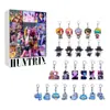Pingente de mochila/chaveiro/calendário do Advento de Natal do grupo feminino Kpop Hunter Cross-Border em acrílico.