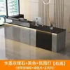 Mostrador de bar mostrador de caja escritorio de recepción mesa de mostrador simple y moderna tienda de conveniencia salón de belleza tienda mostrador de servicio comercial