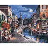 Atacado de fábrica pintura a óleo digital DIY pintura de paisagem infantil Amazon pintura decorativa pintada à mão comércio exterior DIY