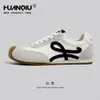 Tênis de treino alemães pretos retro globais para mulheres, novos tênis Forrest Gump de verão 2025 mais vendidos, tênis casuais, sapatos esportivos pretos