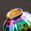 Taza de Té Artesanal de Colores Cocida en Horno y Dorada del Maestro Liu Guolan, Taza del Maestro para Degustar Té, Taza Kung Fu, Tazón de Té Personal para el Bienestar