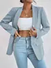 2025 Nuevo Traje Pequeño de Primavera y Otoño Europeo y Americano Transfronterizo Chaqueta de Oficina para Mujer Versátil al por Mayor Moda Personalidad Mujer