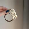 Cuerda para el pelo dulce elegante estilo coreano anillo para el pelo cuerda para el pelo de cadena retorcida accesorios para el pelo estilo Mori serie té con leche ins tocado