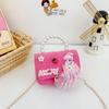 Nuevo bolso para niña con lazo y perlas, estilo princesa, bandolera de hombro, monedero
