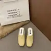 Mocasines de verano para mujer, estilo coreano, modernos, 2026, nuevos, con cubierta suave, tipo chinela, para uso exterior casual