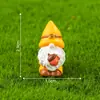 Produto novo transfronteiriço: paisagem de outono em miniatura com folhas caindo, pequenas figuras de gnomos, acessórios decorativos DIY e ornamentos de jardim em miniatura