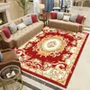 Sofá para Sala de Estar Estilo Europeu Retrô Mesa de Centro Tapete de Chão Tapete de Parede a Parede para Quarto Tapete de Cabeceira Tapete Grande para Casa de Estilo Nórdico
