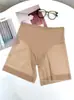 Leggings de Malla Fina Europeos y Americanos Transfronterizos Cintura Media Pantalones de Seguridad Pantalones Moldeadores para Mujer Pantalones Cortos para Mujer Calzoncillos Boxer 4137