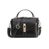 Bolsa feminina 2023 nova moda europeia e americana couro encerado portátil ombro transversal bolsa simples para senhora primeira geração de cabelo