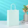 Bolsas de Regalo de Papel Kraft, Bolsas de Papel para Compras de Tiendas de Ropa, Bolsas Personalizadas para Llevar de Té de Leche y Postres, Se Pueden Imprimir con Logo, Biodegradables
