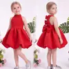 Vestido Verde Infantil Feminino Novo de Verão Sem Mangas Fofo Doce Elegante - Comércio Exterior Transfronteiriço Amazon Europeu e Americano