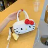 Bolsa Pequena com Design de Desenho Animado 3D de Menina Energética Bolsa de Mão Fofa Bolsa de Ombro Bolsa Transversal Portátil para Compras Diárias
