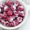 10mm Cor de Doce Sorvete Feito à Mão Contas Miçangas DIY Pulseira Corrente de Celular Chaveiro Acessórios
