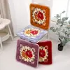 Cojín Cálido de Felpa Grueso para Silla Oficina A prueba de Frío Anti-Congelante Almohadilla para Asiento Cojín de Respaldo para Silla Estudiante Cojín para Asiento de Taburete